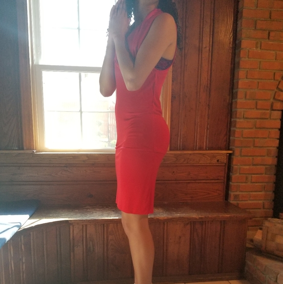 Arden B red hot dress. - Picture 4 of 4